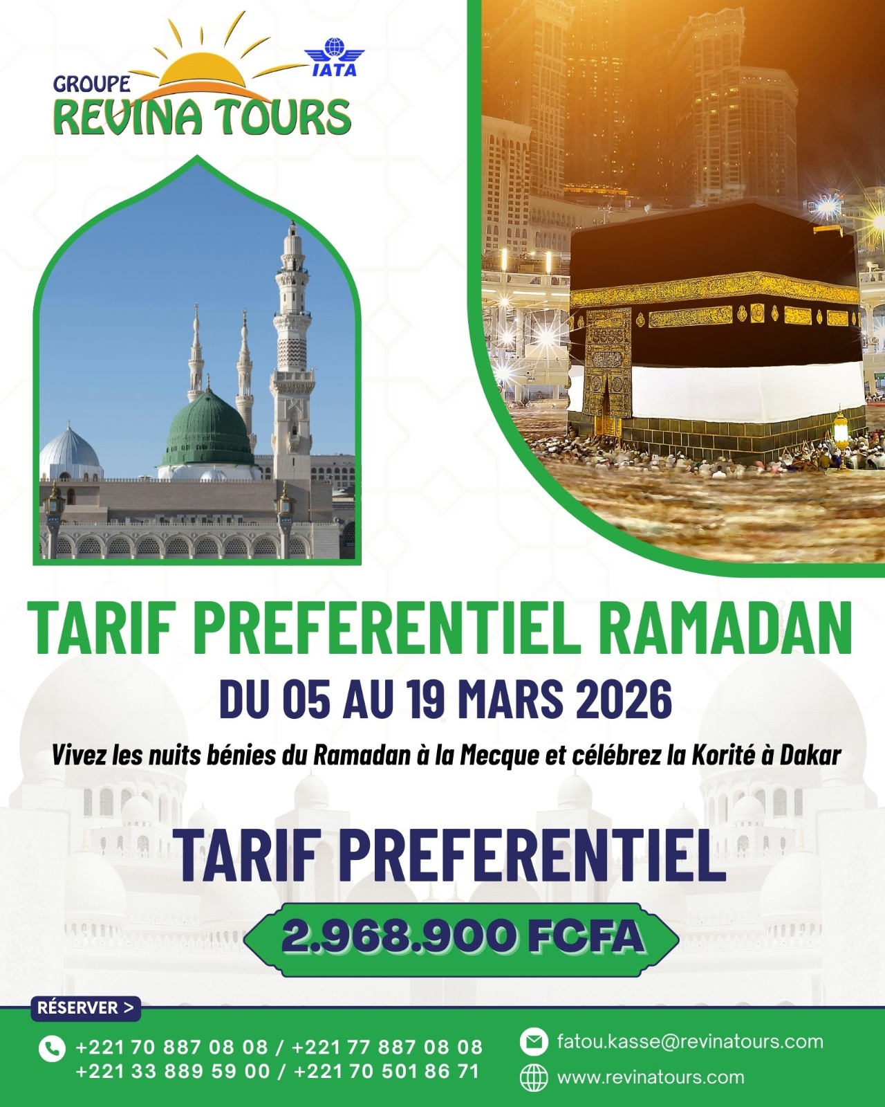 Umrah Ramadan 05 - 19 Mars